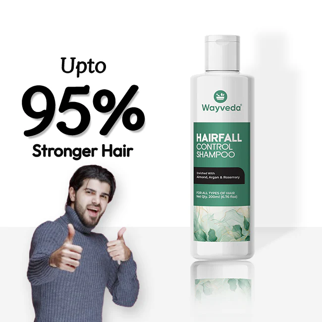 Wayveda Hairfall Control Shampoo-200ml - Image 8